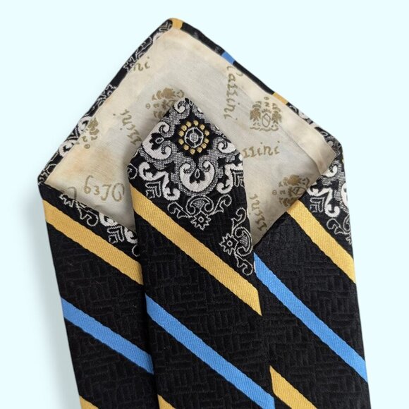 Vintage Oleg Cassini 100% Polyester Tie - Picture 5 of 6